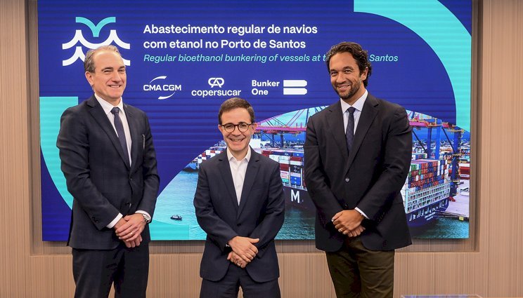 Etanol passa a abastecer navios regularmente no Porto de Santos